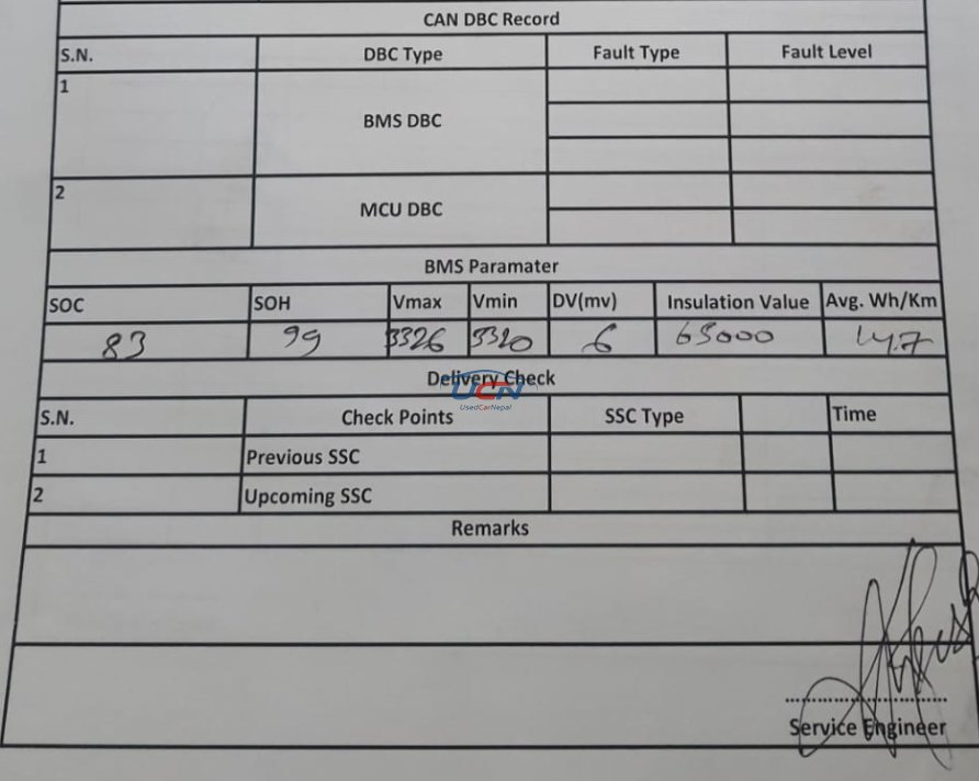 2023 Tata Electric Tiago EV in Kathmandu