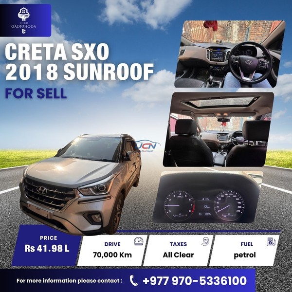 2018 Hyundai Creta in Kathmandu