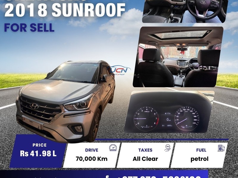 2018 Hyundai Creta in Kathmandu